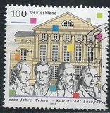 [The 1100th Anniversary of Wiemar - European Capital of Culture 1999, τύπος BQH]