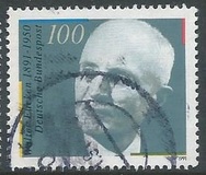 [The 100th Anniversary of the Birth of Walter Eucken, Politician, typ AVR]