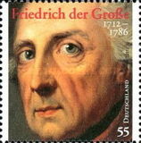 [The 300th Anniversary of the Birth of Frederick the Great, 1712-1786, tip CUT]