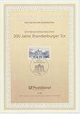 [The 200th Anniversary of the Brandenburger Tor, typ AVP]