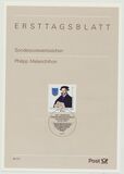 [The 500th Anniversary of the Birth of Philipp Melanchthon, Scientist, тип BLL]