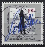 [The 100th Anniversary of the German Schiller Society, тип BHE]