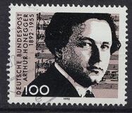 [The 100th Anniversary of the Birth of Athur Honegger, Composer, тип AZQ]