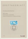 [The 250th Anniversary of the University Carolo-Wilhelmina in Braunschweig, тип BGV]