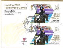 [Paralympics Team GB Gold Medal Winners - Self Adhesive Stamps, type CWN]