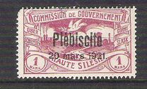 [No. 16-26 Overprinted "Plébiscite 20 mars 1921.", type E10]