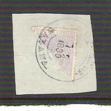 [King Alfonso XII of Spain, Inscription "CUBA 1880", type F2]