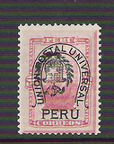 [Peru Postage Stamps Overprinted, type B3]