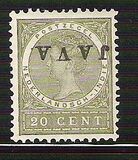 [Numeral Stamps & Queen Wilhelmina - Stamps of 1902-1905 Overprinted "JAVA", type G16]