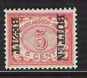 [Numeral Stamps & Queen Wilhelmina - Stamps of 1902-1905 Overprinted "BUTTEN - BEZIT.", Tip F19]