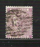 [Queen Victoria - Small White Control Letters in Corners, Typ M]