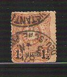 [German Empire Postage Stamps Surcharged, type A3]