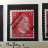[German Empire Stamps Overprinted "Deutschlands Verderber". Bookprint in Black, type A3]
