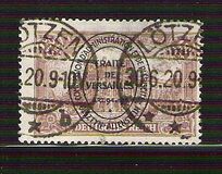 [German Empire Postage Stamps Overprinted, type B11]