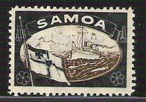 [German Empire Postage Stamps Overprinted "Samoa", type A1]