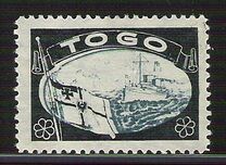 [German Empire Postage Stamps Overprinted "Togo", type A2]