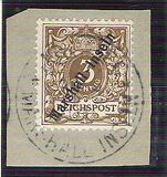 [As First Edition but Overprinted "Marshall-Inseln" Without "C", type B]