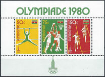 [Olympic Games - Moscow, USSR, Tip ANI]