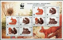 [Fauna - WWF - Red Squirrel, type UN]