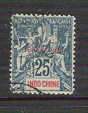 [Indochinese Postage Stamps Overprinted "TCHONGKING", type A8]