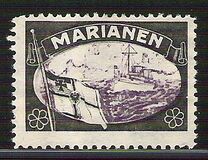 [German Stamps Overprinted "Marianen", type A]