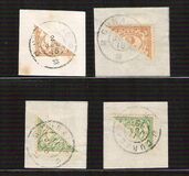 [Numeral Stamps - White Background, type P2]