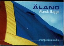 [The 50th Anniversary of the Aaland Flag. Self-Adhesive Stamp, type HT]