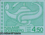 [The 100th Anniversary of the Birth of Hjalmar Söderberg, type IX]