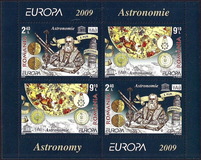 [EUROPA Stamps - Astronomy, tyyppi JCM]