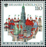 [The 1100th Anniversary of Nördlingen, type BNW]