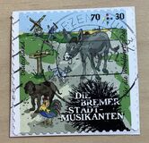 [Charity Stamps - Town Musicians of Bremen, τύπος DFU]