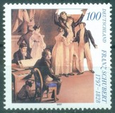 [The 200th Anniversary of the Birth of Franz Schubert, Austrian Composer, τύπος BLE]