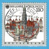 [The 1100th Anniversary of Nördlingen, type BNW]