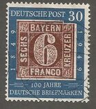 [The 100th Anniversary of the German Stamp, τύπος D]