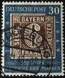 [The 100th Anniversary of the German Stamp, Tip D]