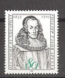 [The 350th Anniversary of the Birth of Philipp Jakob Spener, Theologian, τύπος ALV]