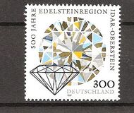 [The 500th Anniversary of Idar-Oberstein Gem-area, тип BLU]