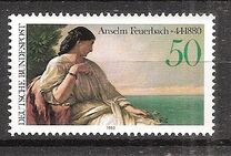 [The 100th Anniversary of the Death of Anselm Feuerbach, Painter, тип AEQ]