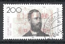[The 100th Anniversary of the Death of Heinrich Hertz, Physicist, type BEA]