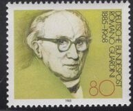 [The 100th Anniversary of the Birth of Romano Guardini, Theologian, тип ALX]