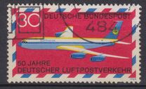 [The 50th Anniversary of the German Airmail, τύπος OE]