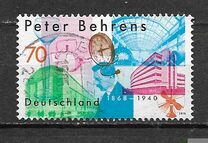 [The 150th Anniversary of the Birth of Peter Behrens, 1868-1940, τύπος DIN]