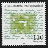 [The 50th Anniversary of the German Agriculture Womens Society, тип BOT]
