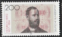 [The 100th Anniversary of the Death of Heinrich Hertz, Physicist, τύπος BEA]