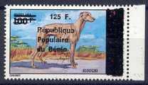 [Various Dahomey Stamps Overprinted "République Populaire du Bénin", type XLZ3]