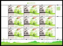 [EUROPA Stamp - Think Green, type GSG]