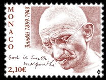 [The 150th Anniversary of the Death of Mahatma Gandhi, 1869-1948, type ECW]