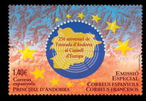 [The 25th Anniversary of Andorra in the Council of Europe, type PB]