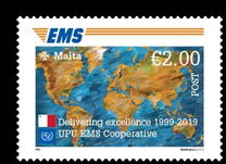 [The 20th Anniversary of UPU EMS Service, type DRV]