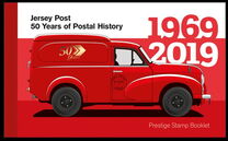[The 50th Anniversary of Jersey Postal Independence, tip CIG]
